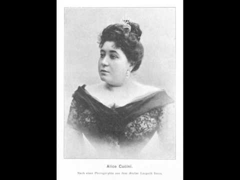 Contralto Alice Cucini ~ O Mio Fernando (1906)