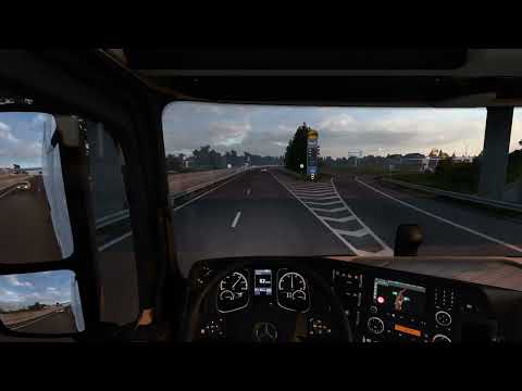 ETS2 POV Mercedes-Benz Actros MP4 Vilnius 🇱🇹 to Šiauliai 🇱🇹