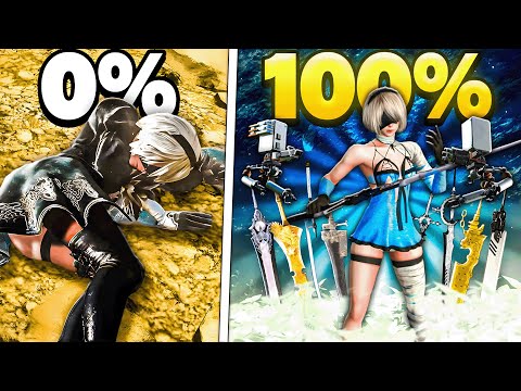 Ich habe 100% Nier: Automata (ALLE Erfolge)