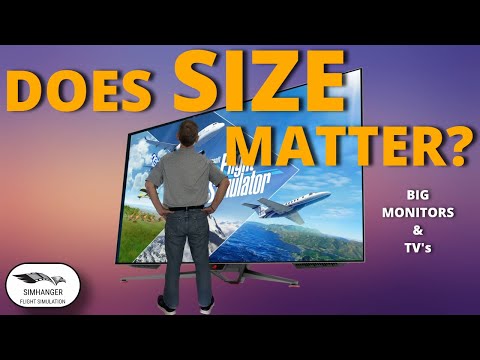 Flying on the BIG screen | Does it increase immersion? | ASUS 48'' PG48UQ OLED G-Sync Monitor