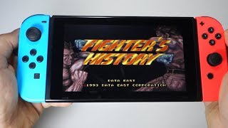 Johnny Turbo's Arcade: Fighter's History Nintendo Switch