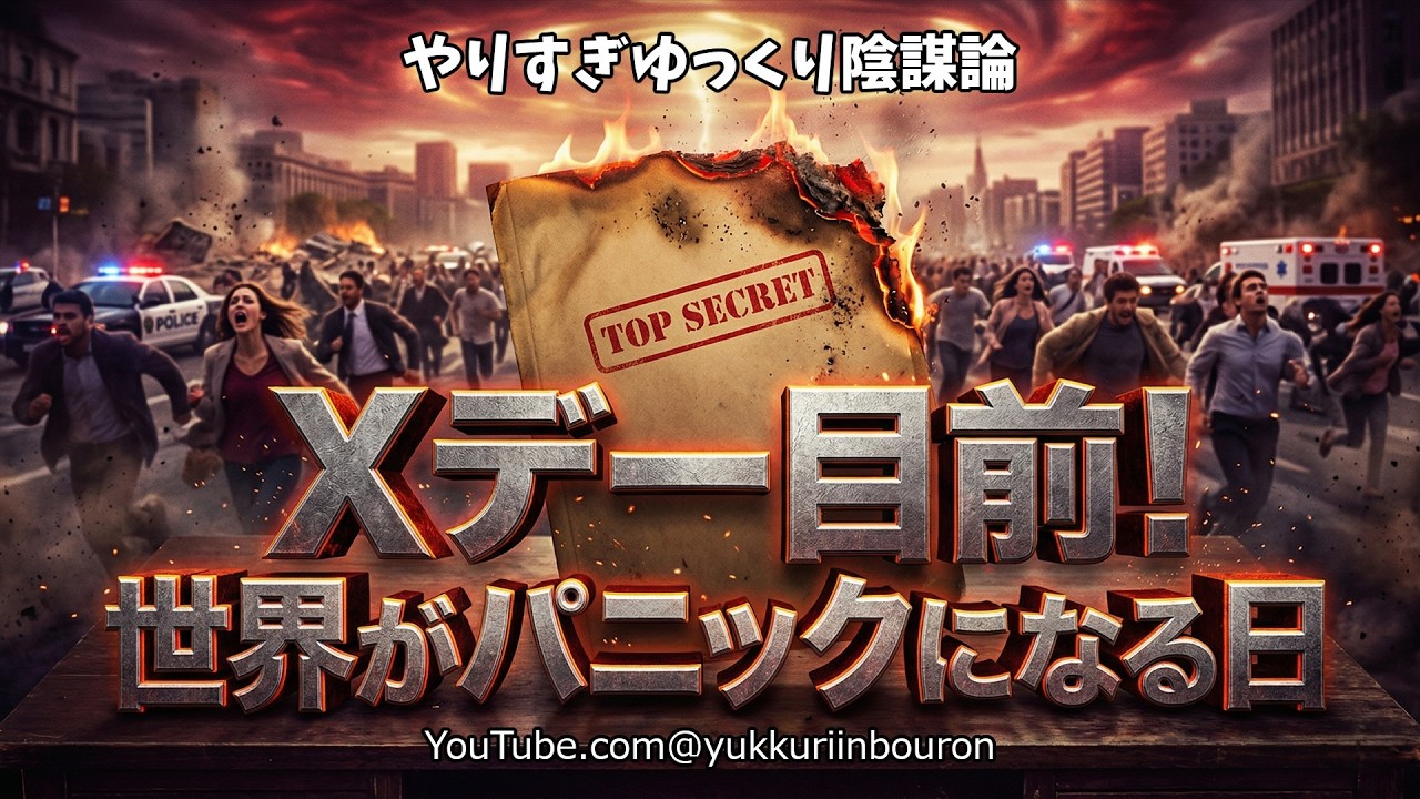 【ゆっくり解説】緊急事態🚨Xデーは目前！政府がひた隠す「ディスクロージャー」の全貌と大パニックから生き残る方法