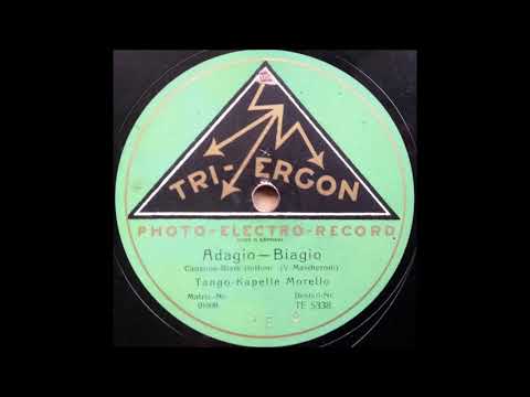 Tango-Kapelle Morello ‎- Adagio-Biagio
