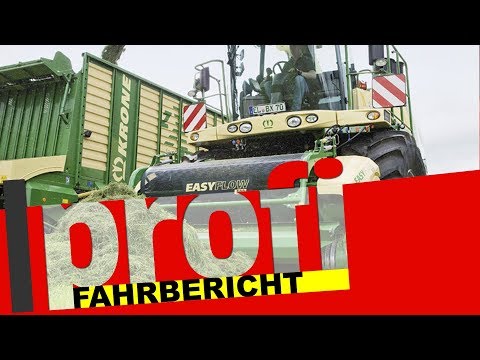 VariStream im Krone-Feldhäcksler BiG X