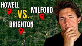 Where's BETTER! Brighton Michigan Vs. Howell Michigan Vs. Milford Michigan
