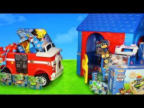 Pups Fire Truck Extinguishes a Playhouse