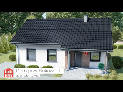 Projekt domu przy Bukowej 11 - GaleriaDomow.pl