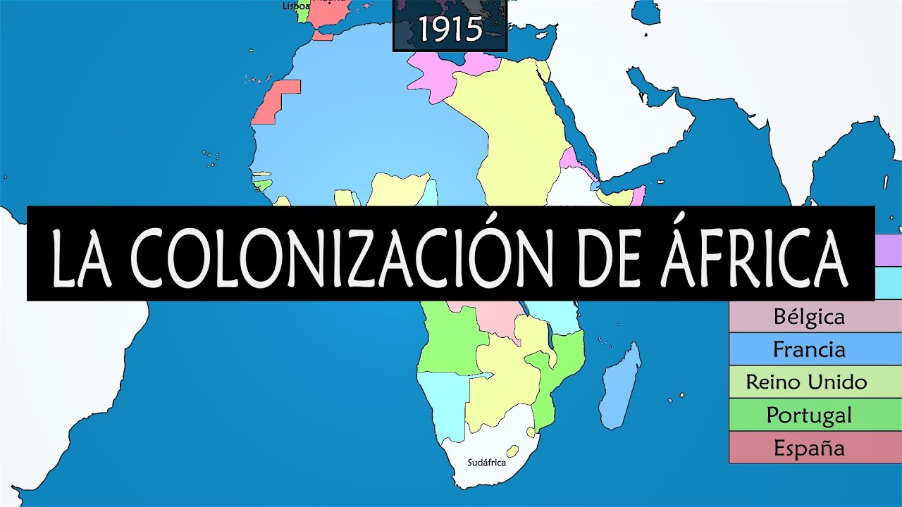 La colonización de África - Historia y resumen en mapas
