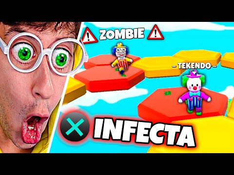 Zombie Clown Attacks Me 🧟‍♂️🤡 to WIN 20,000 Gems 🤑!! (I'm scared 😨) - Stumble Guys TEKENDO