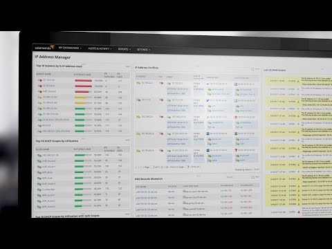Manage Change and Avoid Costly Errors with SolarWinds IP Address Manager