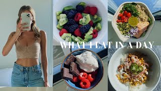 What I Eat in a Day: Healthy & Realistic