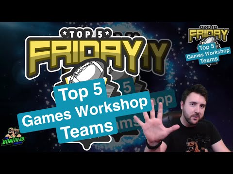 Top 5 Games Workshop Blood Bowl Teams - Top 5 Friday (Bonehead Podcast)