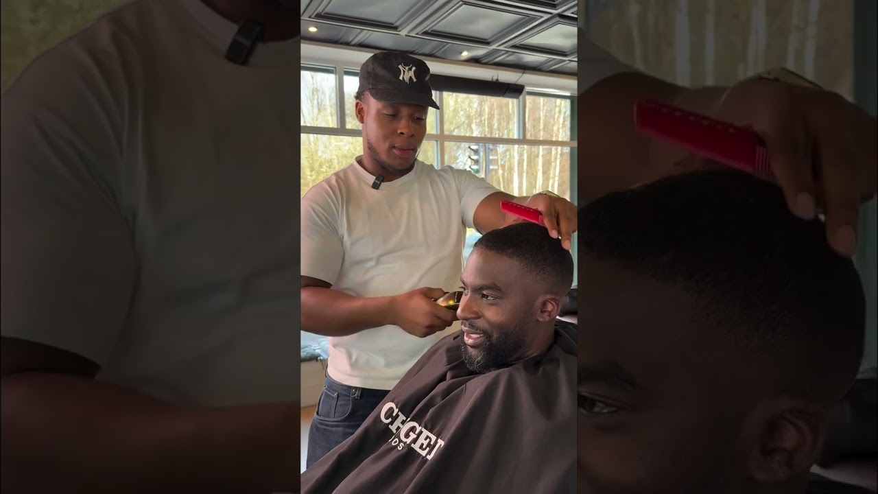 CHEAT ON YOUR BARBER 💈MANNY EDITION 👀 with grumpy_changed Let me know how you think he did and