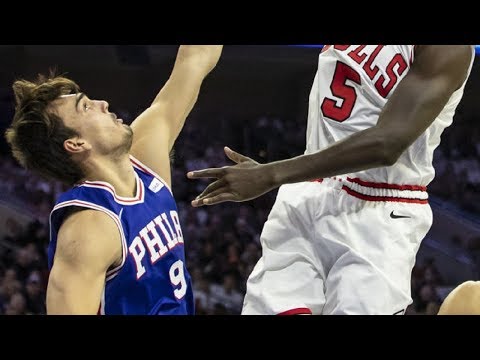 Dario Saric DOUBLE-DOUBLE 13 Pts 10 Reb vs Bulls Full Highlights, Oct 18, 2018