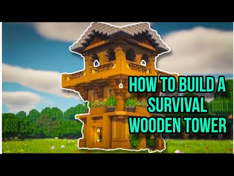 ULTIMATE Survival Tower Build - Minecraft Tutorial