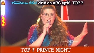 Catie Turner sings “Opps! I Did It Again”  SHE OWNED IT Prince Night American Idol 2018  TOP 7