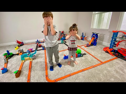 SURPRESA para Marcos e Laura HOT WHEELS CITY a Cidade de Brinquedo - BRANCOALA