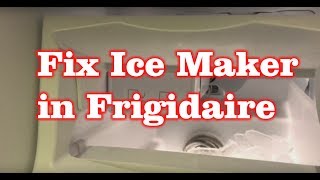 Frigidaire Freezer Not Making Ice — Replace the Ice Maker