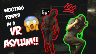 wooziGG tries ESCAPING a CORRUPTED HOSPITAL in VR