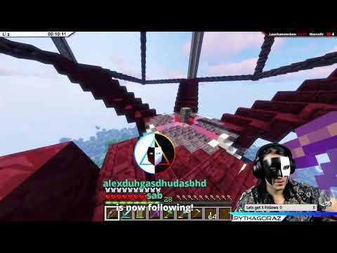 Insane Minecraft LIVE: Join Now!