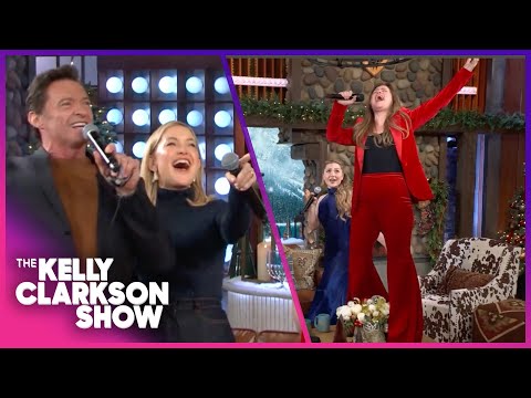 Kelly Clarkson, Hugh Jackman & Kate Hudson Sing 'Sweet Caroline'!