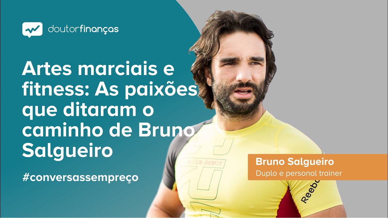 Imagem de um pc portátil onde se vê o programa Conversas sem Preço com a entrevista a Bruno Salgueiro, duplo profissional e personal trainer