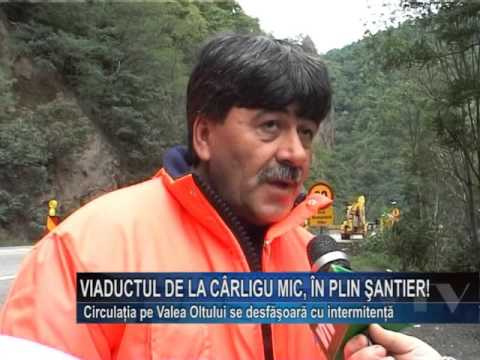 Viaductul de la Carligu Mic, in plin santier!