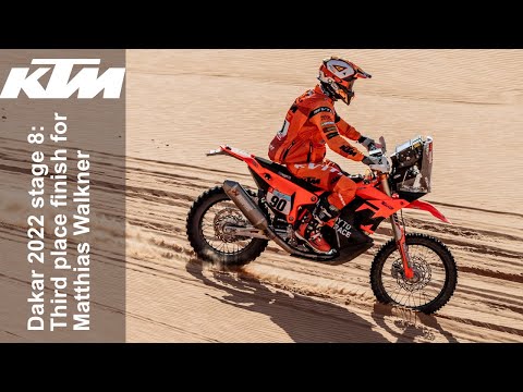Dakar 2022 stage eight: Third place finish for Matthias Walkner (KTM News with subtitles)