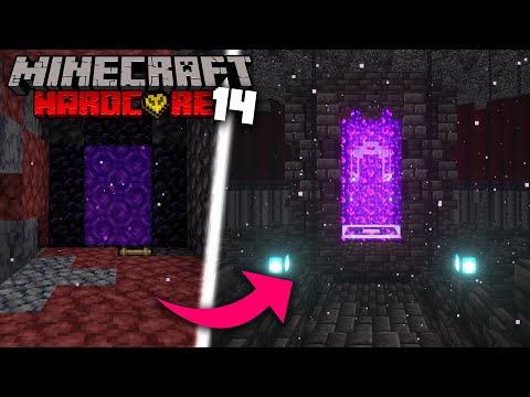 I transformed the Nether Portal in Minecraft Hardcore