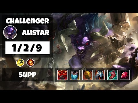 Alistar KOREAN Challenger SUPPORT (1/2/9) - v11.6
