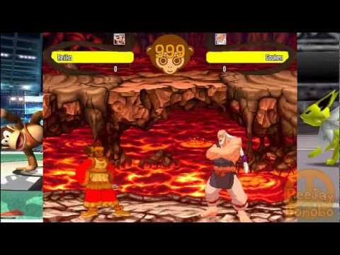 PJ MUGEN 1.0 Battle Ep. 34: Infinite Hunting 7: Gouken (Normal and TAS)