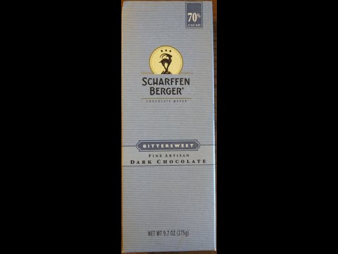 Scharffen Berger Chocolate Maker 70% Bittersweet Fine Artisan Dark Chocolate Review