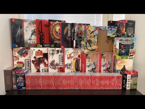 5 years of Nintendo Switch collecting (112 games!)