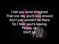 702 - You'll Just Never Know (Lyrics)