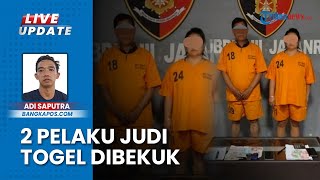 2 Sindikat Togel Diringkus Polisi di Kabupaten Bangka Tengah, Menjadi Penyedia dan Penampung Judi