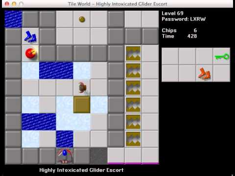 Let's Play Chip's Challenge: JoshL4 - Part 24 - Gliding Over All