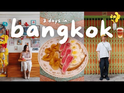 3 Days in Bangkok Thailand 🇹🇭 Best Thai Food, Cafe Hopping, Shopping Malls, Thailand Travel Vlog