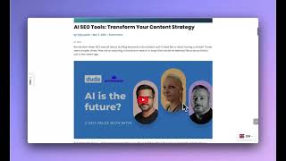 Grow SEO Traffic on Autopilot with the AI Blog Post Generator from ProductScope AI