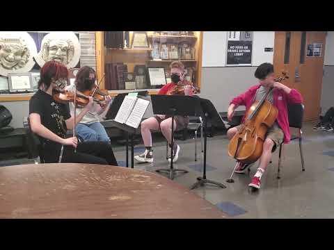 McCallum HS Greig Quartet Thea Krische Georgia Halverson Z Campbell Elijah Salinas