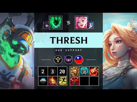 Thresh Support vs Seraphine - TW Master Patch 25.17