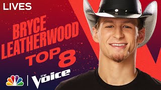 Bryce Leatherwood Sings Justin Moore&#39;s &quot;If Heaven Wasn&#39;t So Far Away&quot; | NBC&#39;s The Voice Top 8 2022