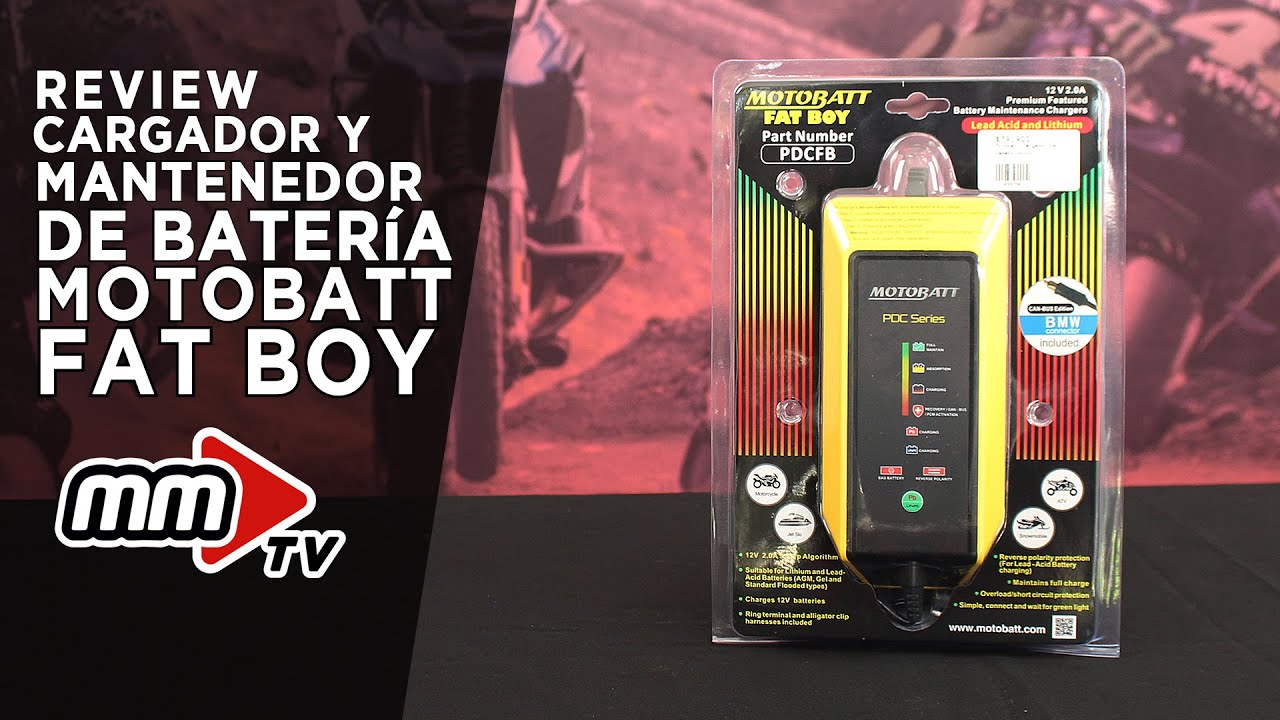 Motobatt Cargador y Mantenedor  / Fat Boy