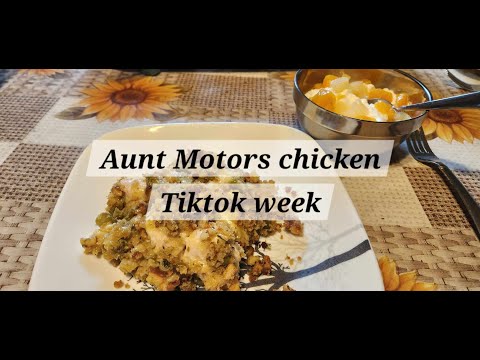 Aunt Motors chicken Tiktok week #budgetmeals #easymeals