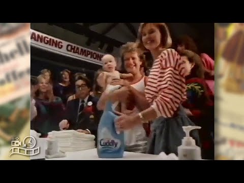 My Wife's Cuddly Nappy Changing Comp 1980s Advertisement Australia Commercial Ad
