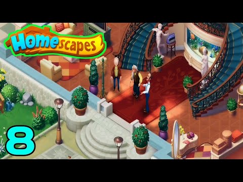 Homescapes gameplay Day 8 - Level - 66 to 75 | LUCK MAXED OUT 