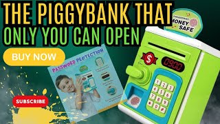 Fingerprint Piggy Bank Toy Unboxing | Digital Atm Money Bank | How to change piggy bank password