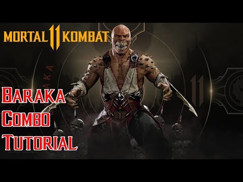 Baraka Combo Tutorial [Mortal Kombat 11]
