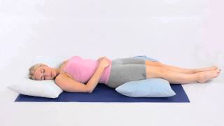 How to sleep on your back with back pain
