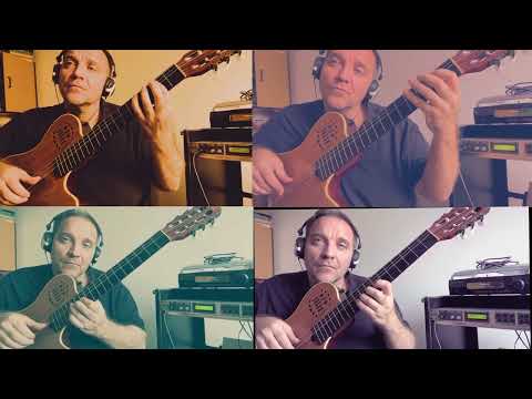 AXON AX100 MK II Guitar Synthesizer🎹 & Godin Multiac Grand Concert SA 🎸- Rák Béla