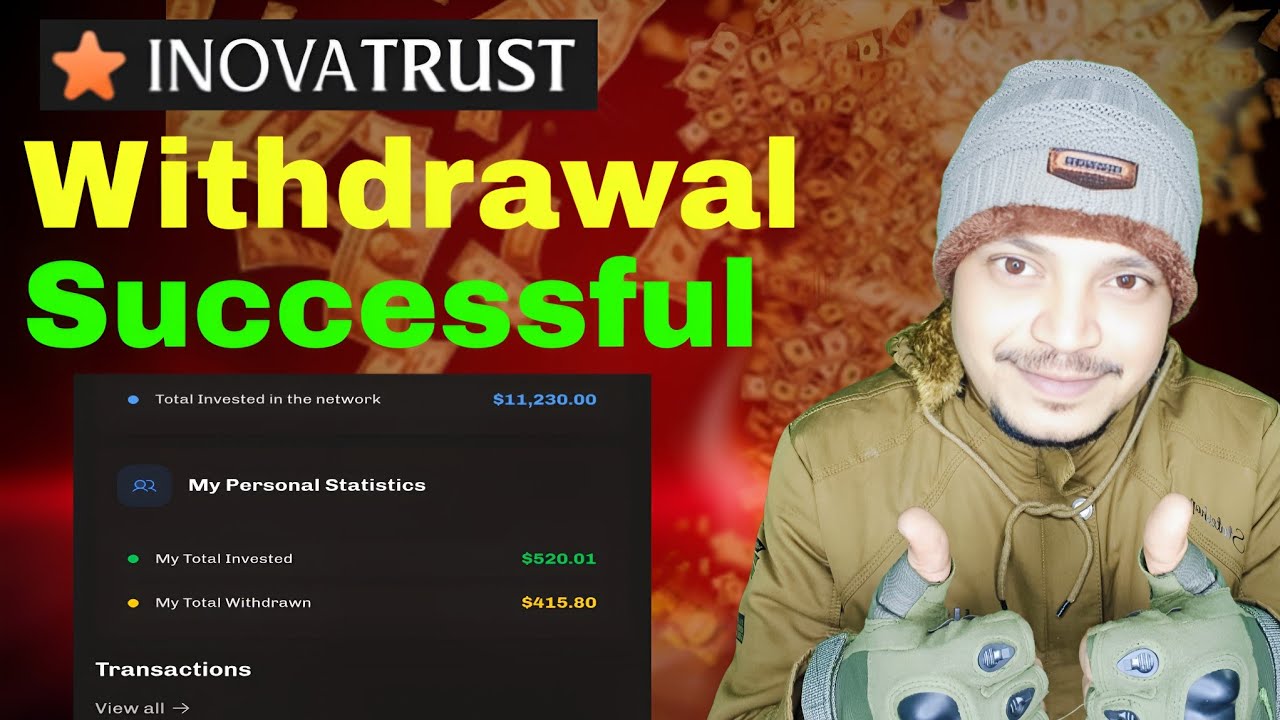 Inova trust withdrawal proofs | inovatrust live withdrawal | inovatrust new update today bangla 